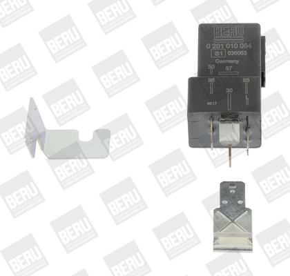 Relay, glow plug system